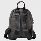 Mochila Victoria Gris vista de espalda