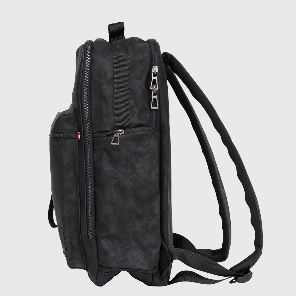 Mochila Laptop Mini Alazan Negro vista de lado