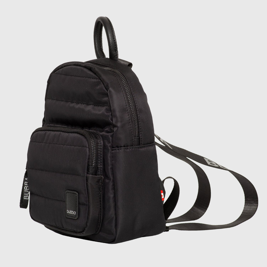 Mochila Victoria Negro vista de lado