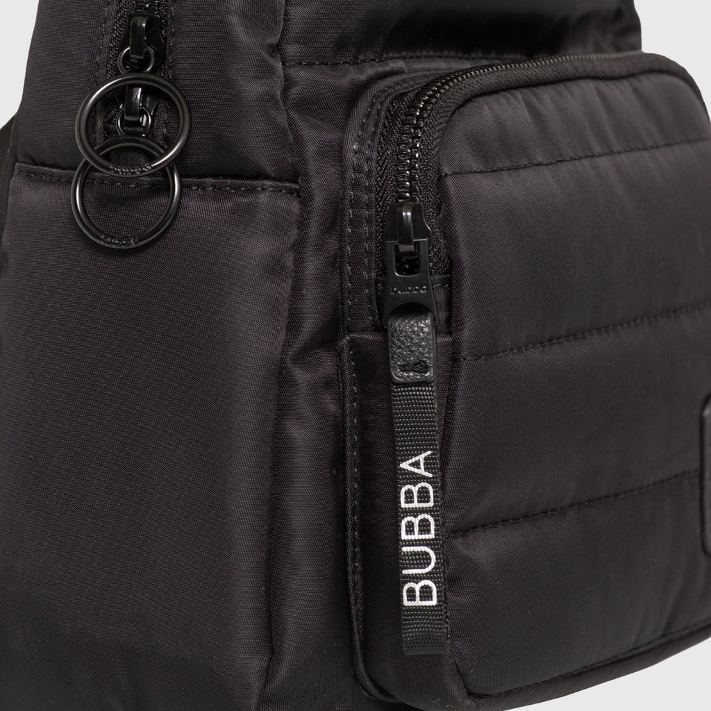 Mochila Victoria Negro detalle del bolsillo