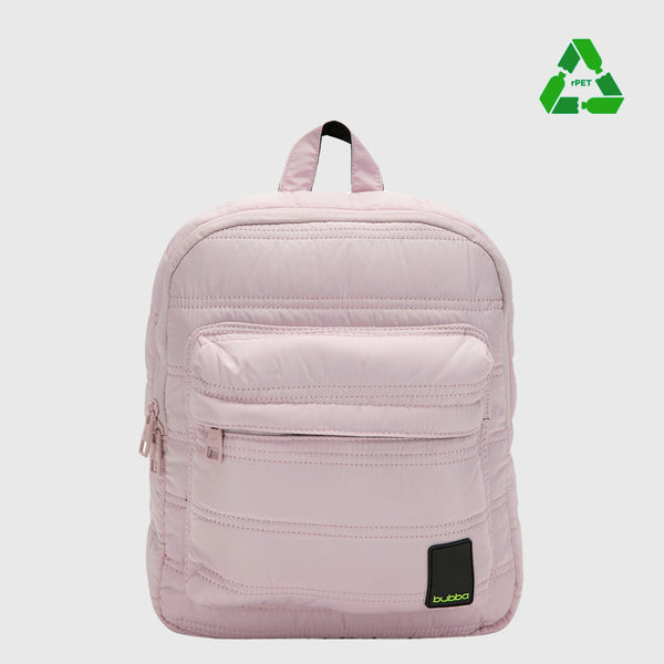 Bubba Mochila Matte Rosado Crystal Mini Rpet vista de frente