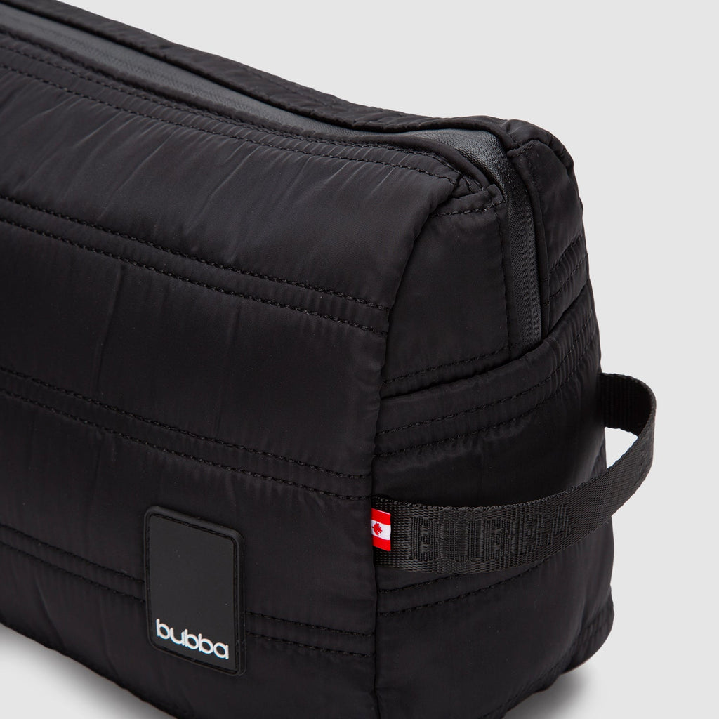Neceser Originals Matte Black Velvet (L) detalle del asa