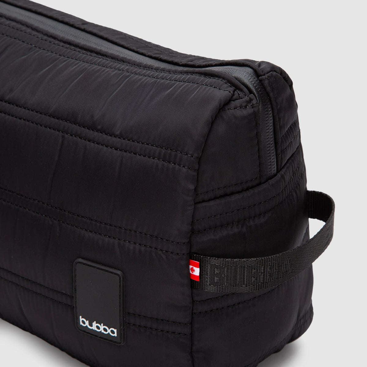 Neceser Originals Matte Black Velvet (L) detalle del asa