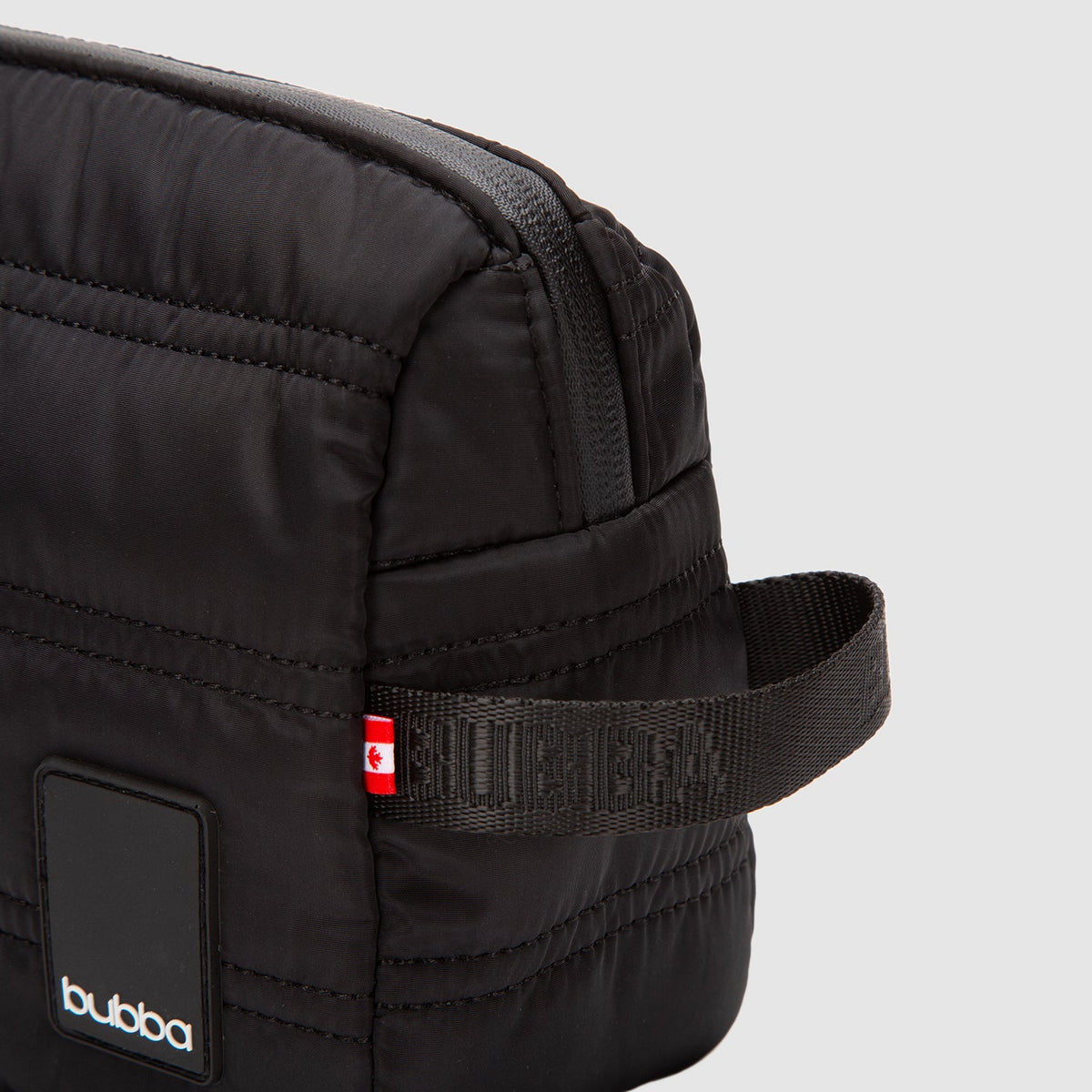 Neceser Originals Matte Black Velvet (M) detalle del asa