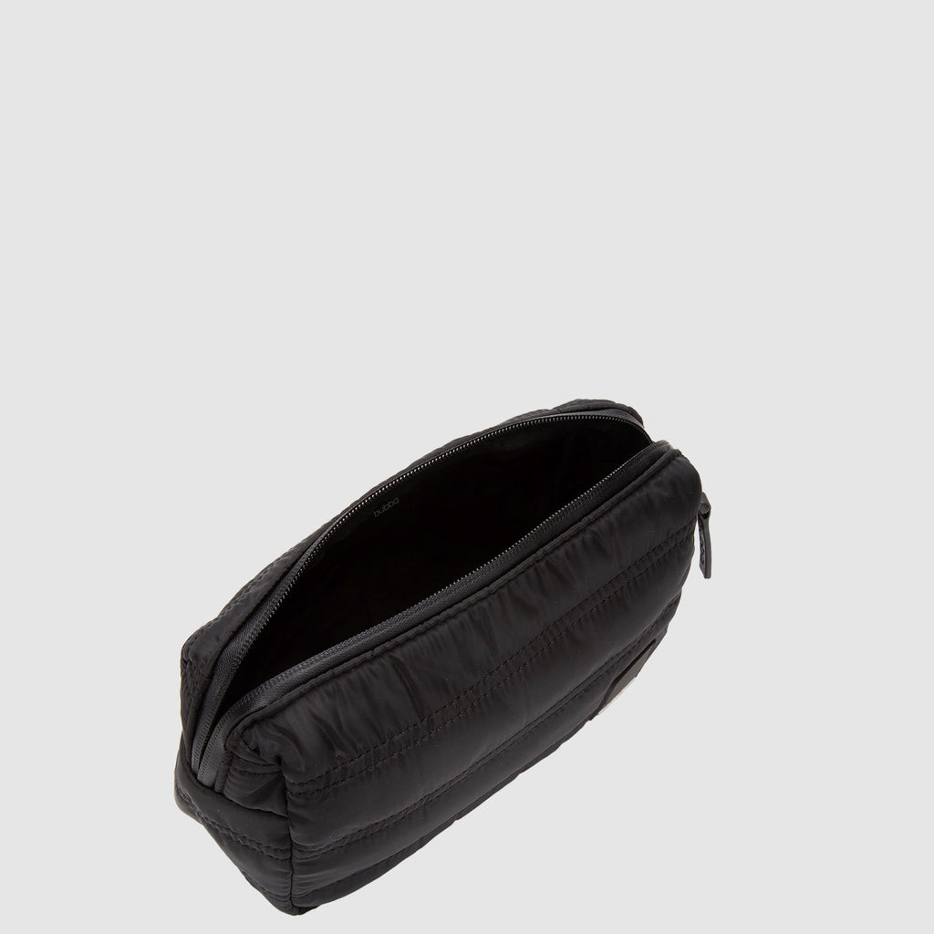 Neceser Originals Matte Black Velvet (M) abierto