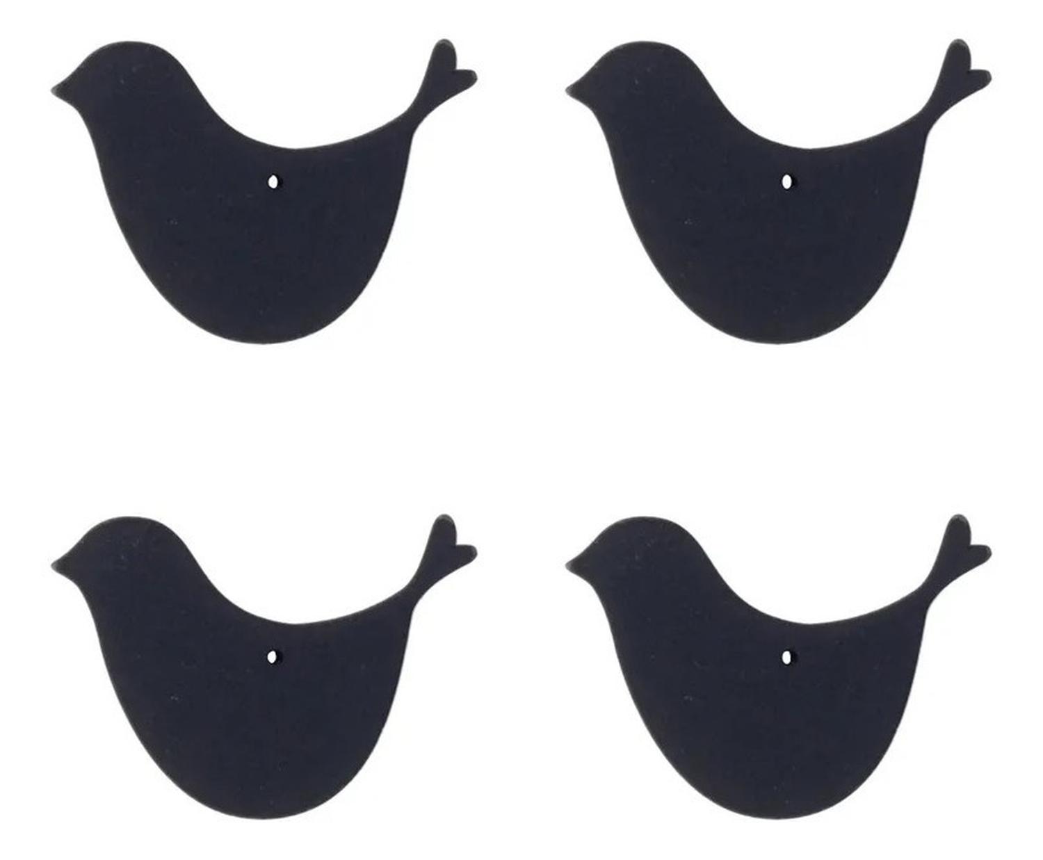Set 4 mini letreros pizarra diseño