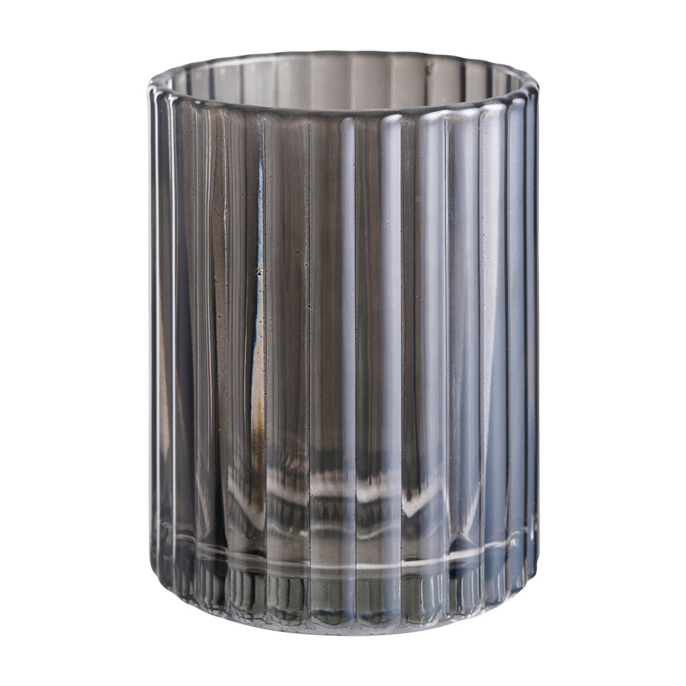 Vaso de Vidrio para Baño Gris DAY