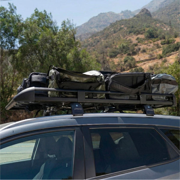 Parrilla Para Auto Portaequipaje Universal Negra XROAD