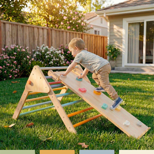 Torre Aprendizaje Infantil Pikler Escalada Montessori Bandú
