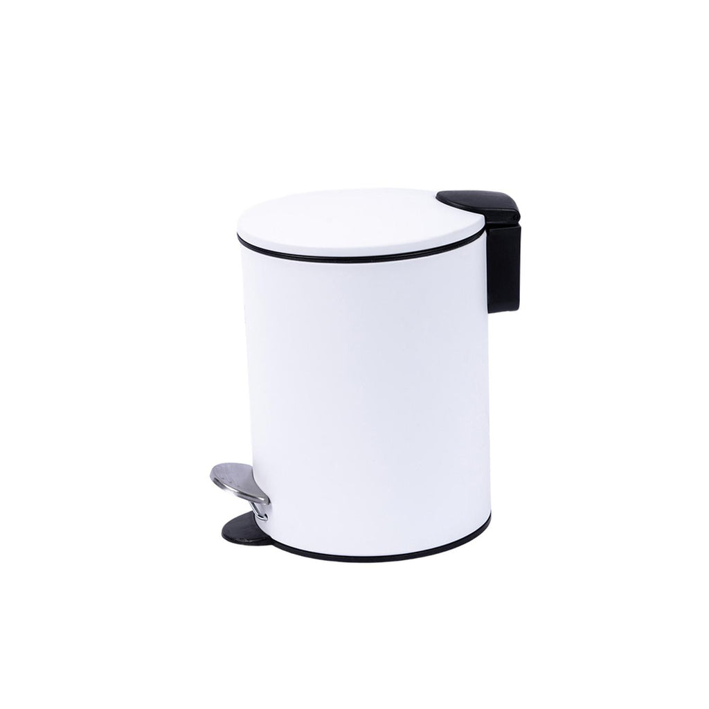 Basurero de Baño Acero Inoxidable Blanco 3L DAY — foto 8