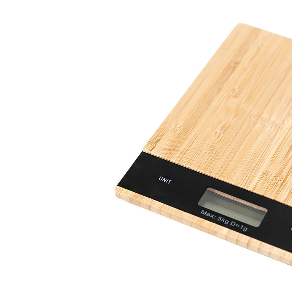 Balanza Digital De Cocina Hasta 5 Kg Bambu DAY — foto 3
