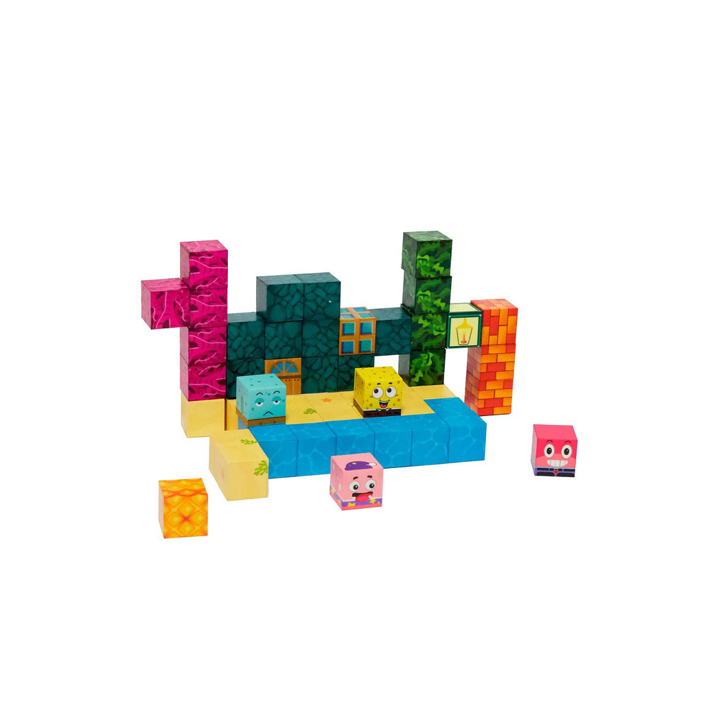 Juego Bloques Magnéticos 54pcs MineBlocks Bob Marino Bandú — foto 2