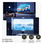 Proyector Portatil Mini Halo 9000lm Bluetooth HD LEVO — foto 6