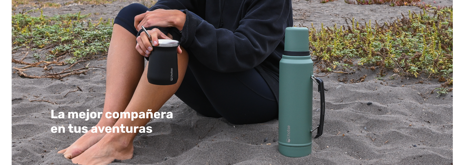Matera Mate Mug Térmico Acero Inoxidable con Bombilla Lhotse