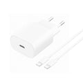 Cargador Super Rápido 25W + Cable De Carga Rápida 1Mt LEVO