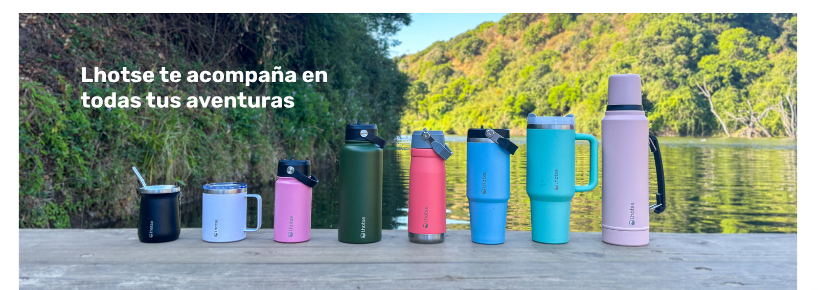 Matera Mate Mug Térmico Acero Inoxidable con Bombilla Lhotse