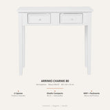 Arrimo Charme 80 Atmosphera Blanco Marfil — características principales