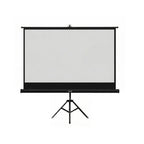 Negro / 100" · Telón para proyector LEVO 100" marco negro con trípode