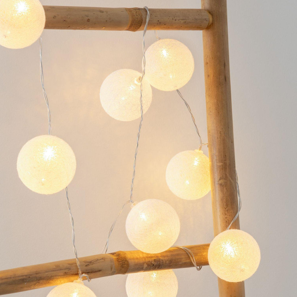Guirnalda LED 10 Bolas de Hilo Decoración Cálida Atmosphera — foto 2