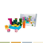 Juego Bloques Magnéticos 54pcs MineBlocks Bob Marino Bandú — foto 7