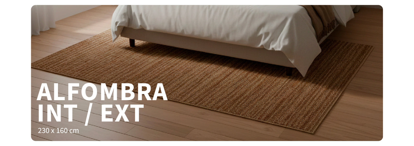 Alfombra Exterior/Interior Rectangular 230x160 cm Atmosphera