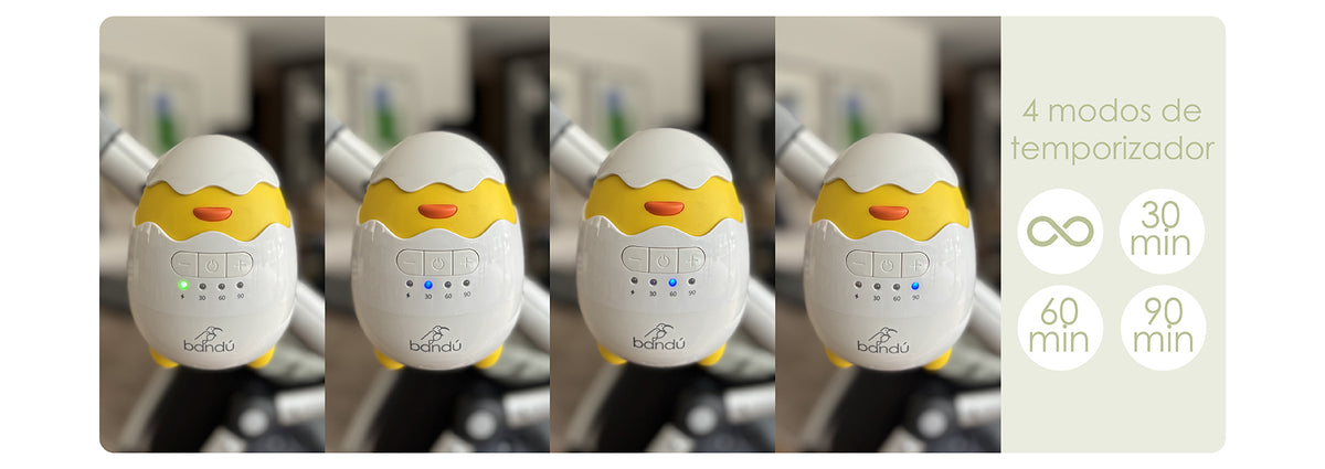 Mecedor Eléctrico Coche Recargable Bebé Baby Chick Bandú