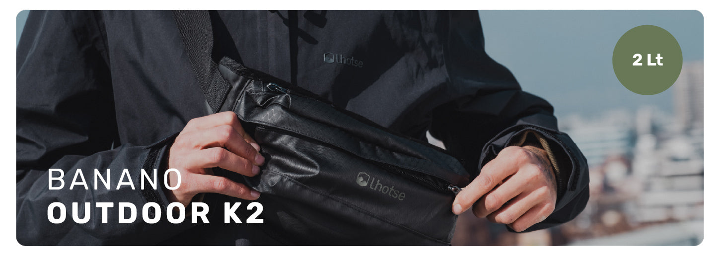 Banano Outdoor Impermeable K2 Negro 2L Lhotse