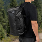 Bolso Deportivo Impermeable Duffel Lhotse Negro 30 lts