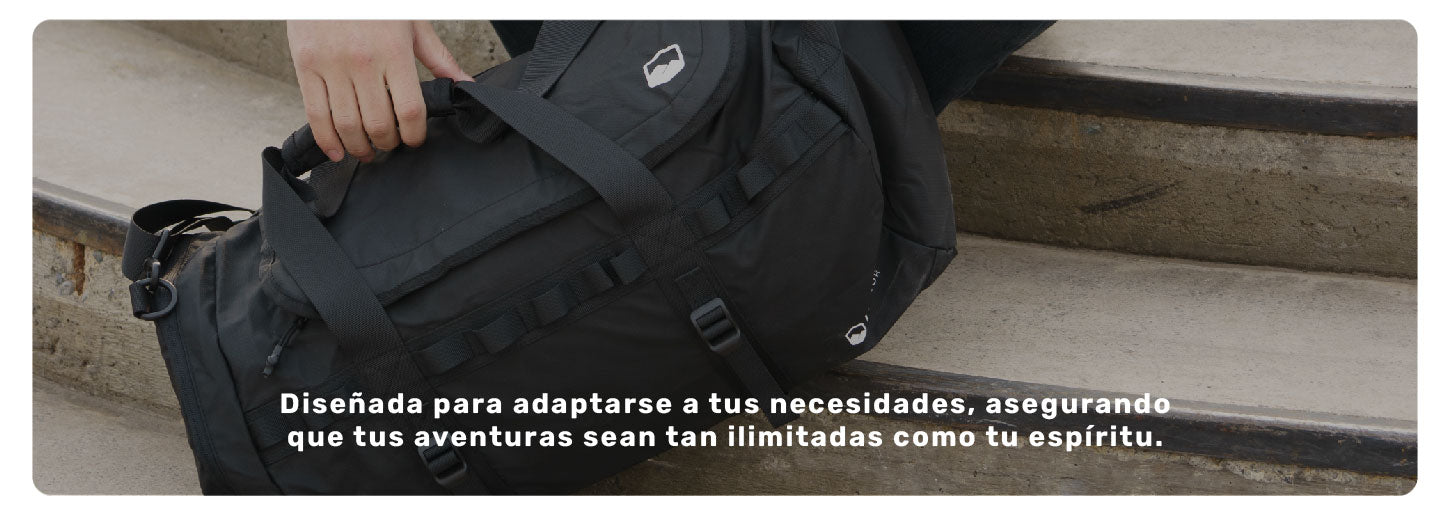 Bolso Deportivo Lhotse Duffel 30 Lts Bag Negro