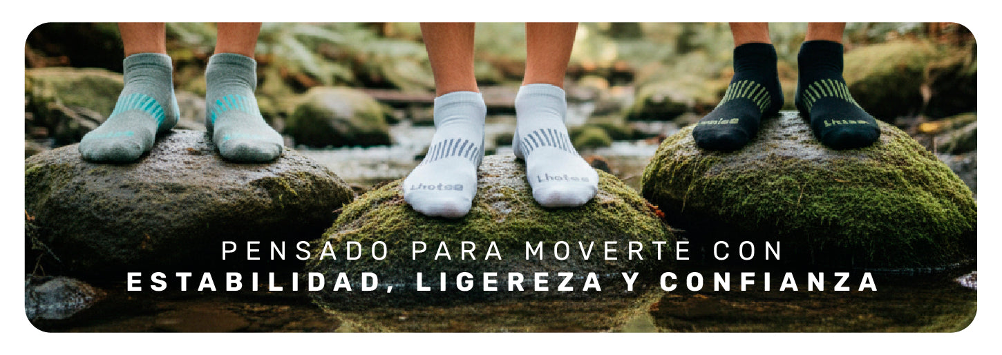 Calcetines Deportivos Corte Tobillo Vora 3 Pares Lhotse