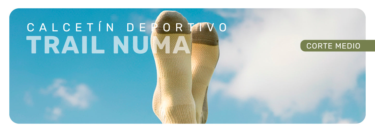 Calcetin Deportivo Corte Medio Trail Numa Lhotse