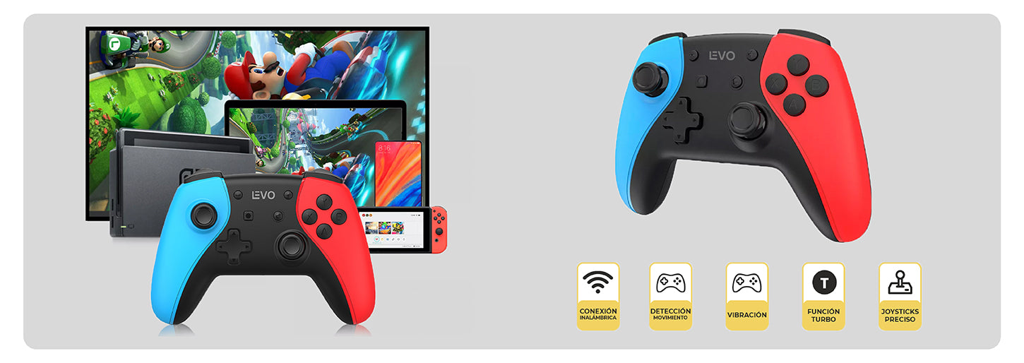 Control Joystick Controller Compatible Nintendo Switch LEVO