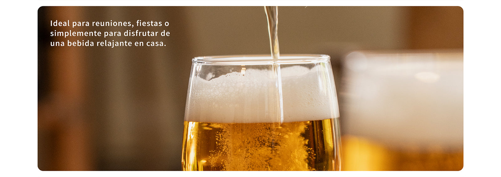 Set 6 Vaso Copa Cerveza Collins 420ml Simplit