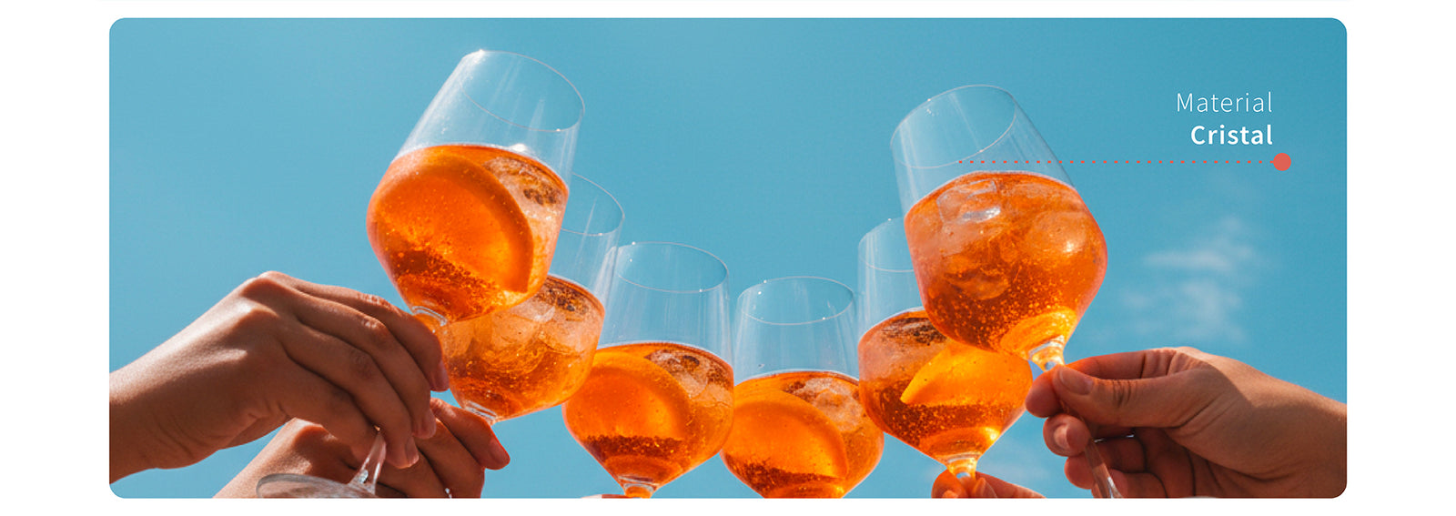 Set 6 Copas Vino Blanco 400ml Cristal Alsacia Simplit