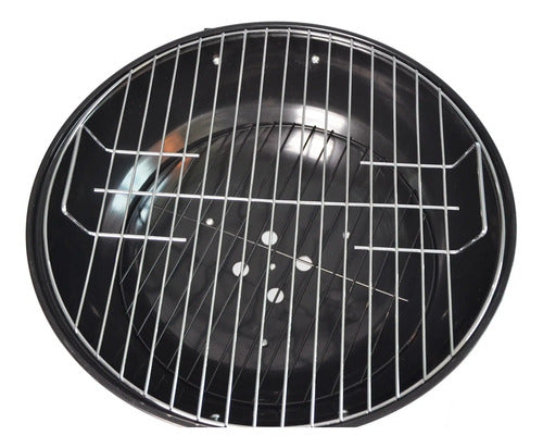 Parrilla Portátil Carbón Kettle Roja 17'' — imagen 3