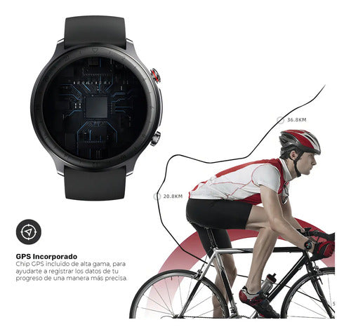 Reloj Smartwatch Lhotse Ultimate GPS 217 Black — imagen 4