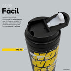 Vaso Térmico para Café Mug Hot Wheels Legends Champ Black 590 ml UMA — sistema de cierre que abre fácil, 590 ml