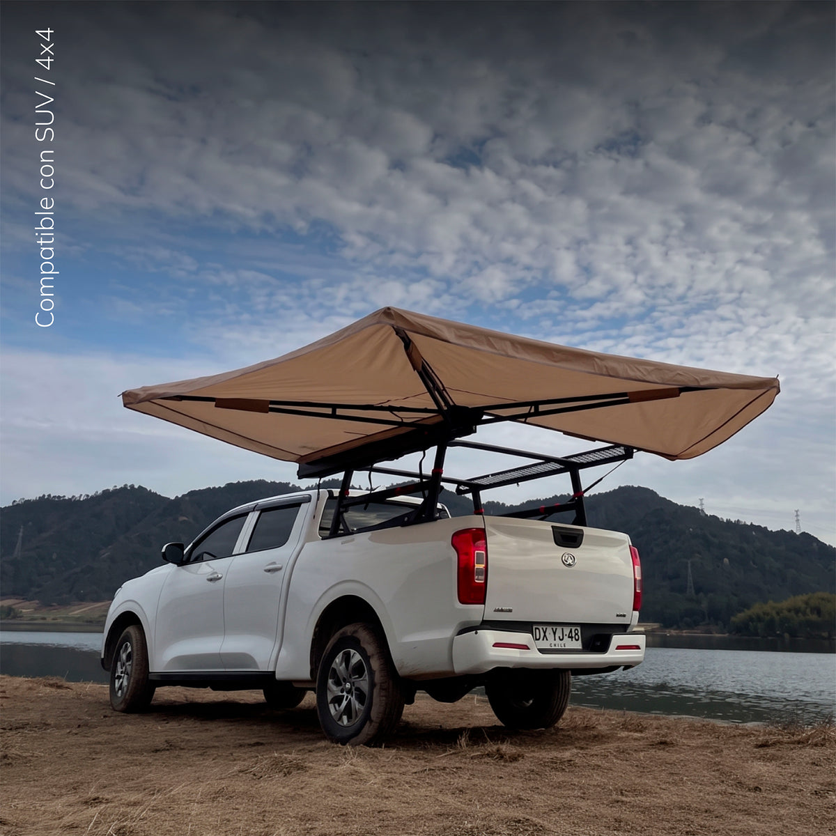 Toldo 270° Xroad compatible con SUV y 4x4