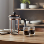 Pack Cafetera Francesa 600 ml + Set 2 Tazas 80 ml Simplit