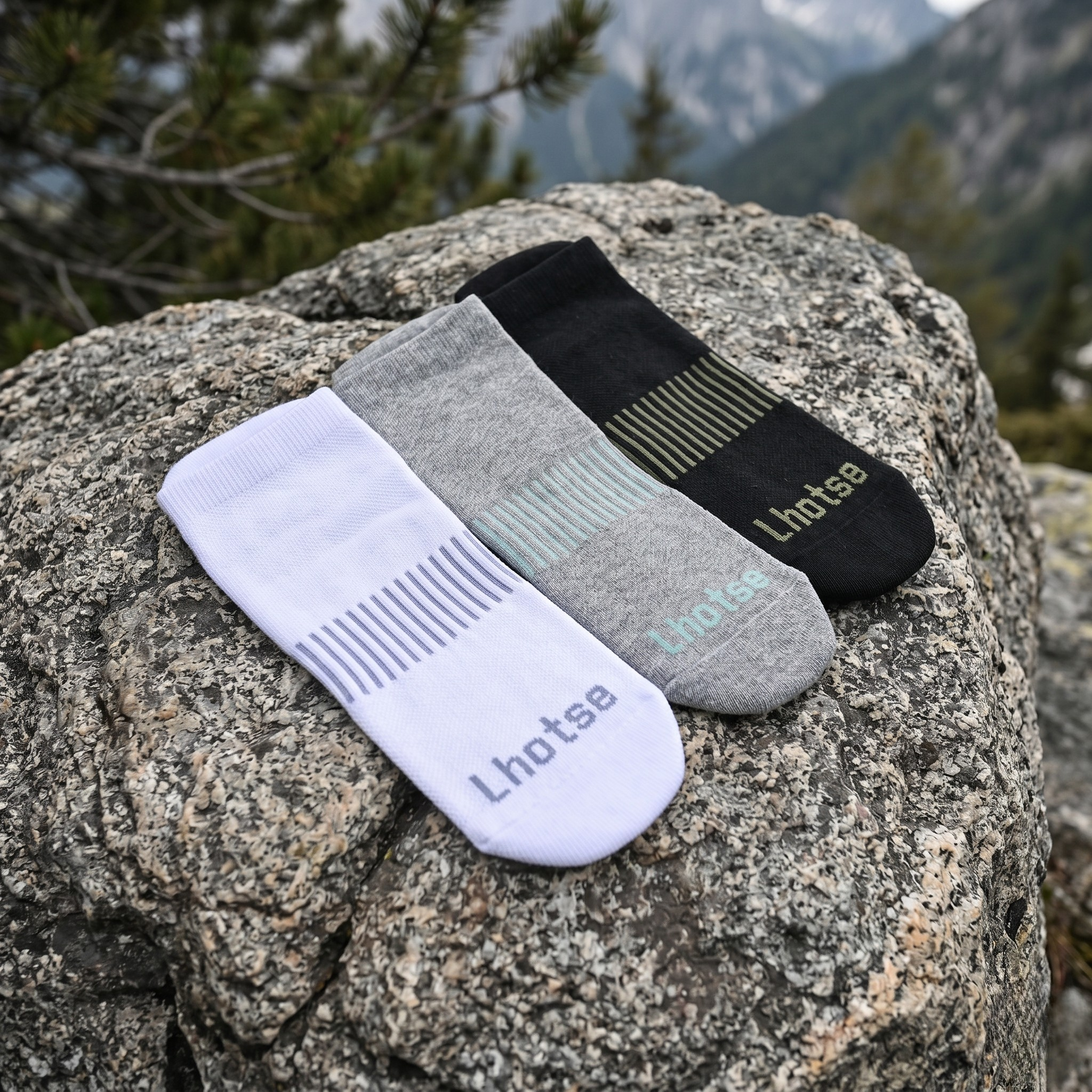 Calcetines Deportivos Corte Tobillo Vora 3 Pares Lhotse