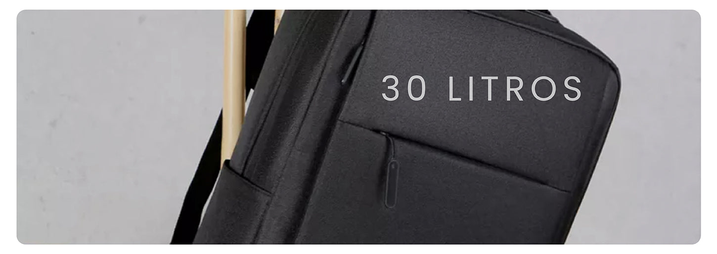 Mochila para Notebook con Puerto USB 15" Negra LEVO
