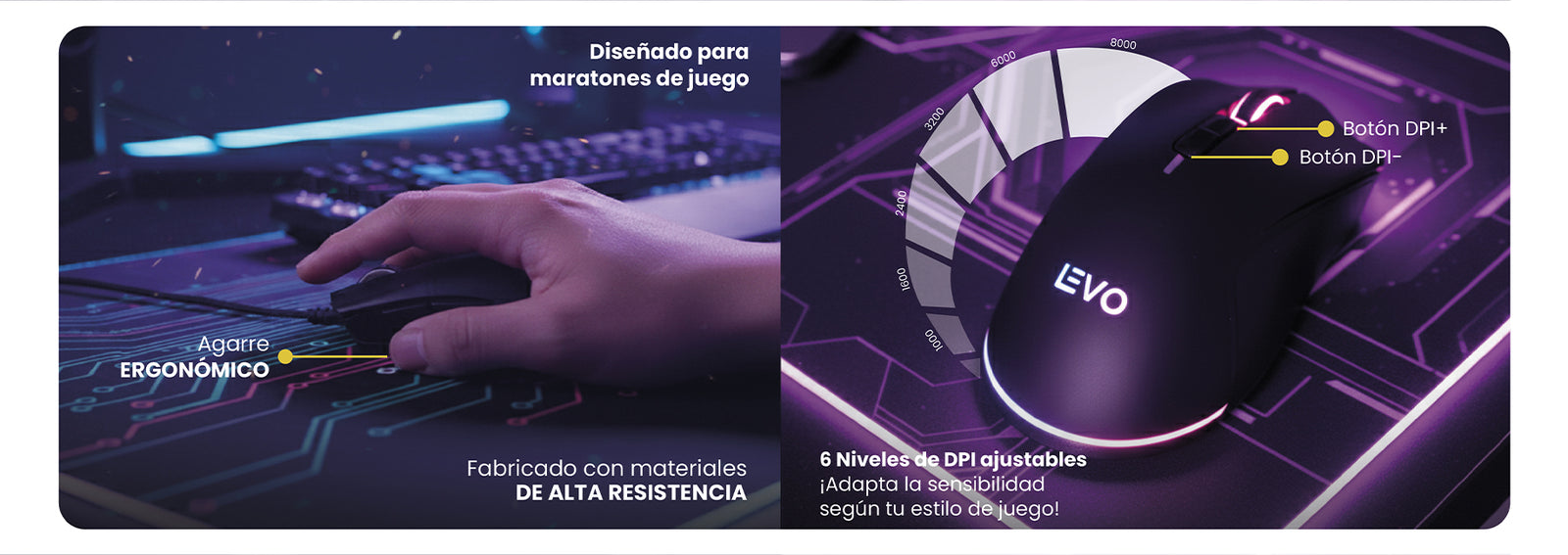 Teclado Gamer NovaBlade + Mouse Inalámbrico NovaStrike LEVO