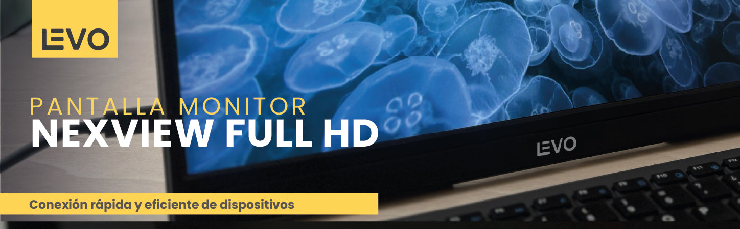 Pantalla Monitor Portátil 15.6 LED Full HD NexView LEVO