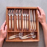 Organizador Cubiertos Expandible Madera Acasia Oslo Simplit