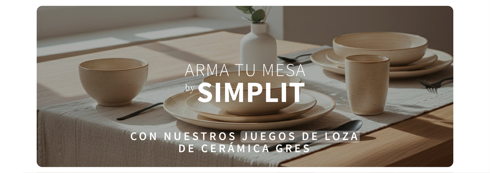 Set 4 Tazas Cerámica 330ml Siena Simplit