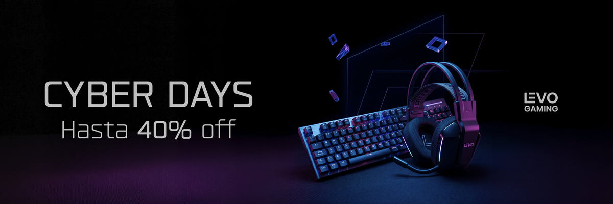 Cyber Days LEVO Gaming — hasta 40% off