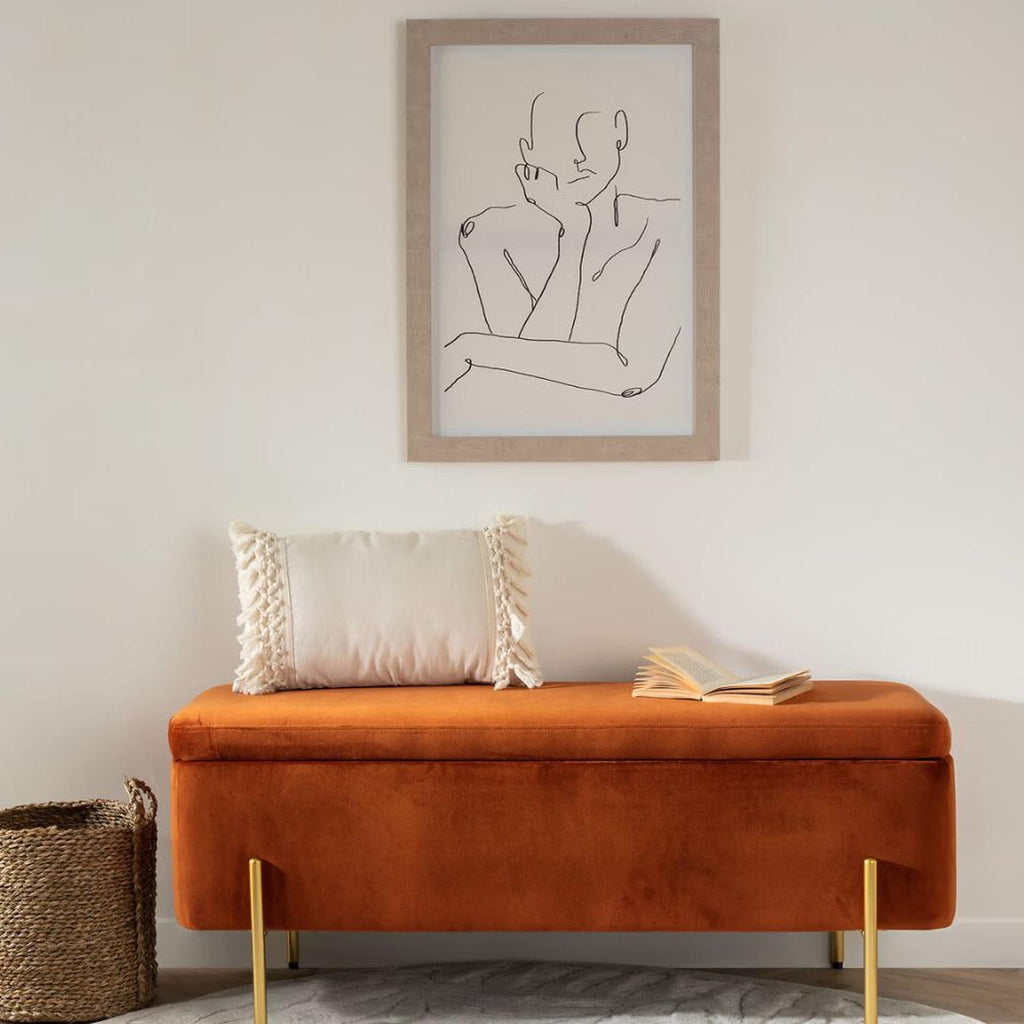 Cojin Macrame Algodón Marfil 30 X 50 cm Atmosphera