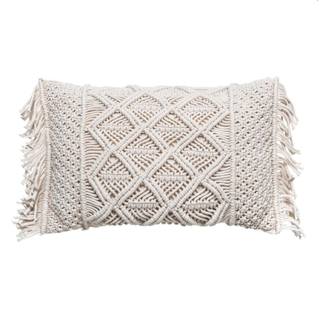 Cojín Decorativo de Macrame 30x50 cm Atmosphera — foto 2