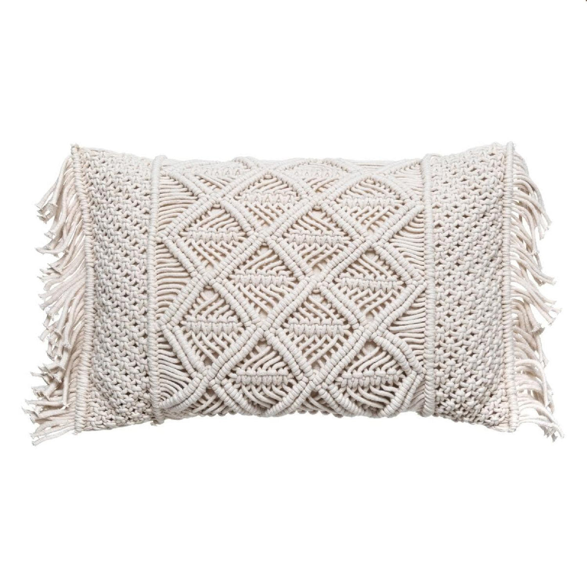 Cojín Decorativo de Macrame 30x50 cm Atmosphera — foto 2