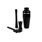 Set Coctelera Acero Inoxidable Black 4 Piezas Day — foto 2